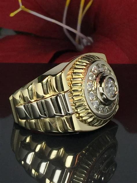 rolex ring herren original|Rolex vollgold herren.